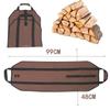 1X Firewood Carrier Bag Wood Storage Bag Logging & Transportation Sorting Bag