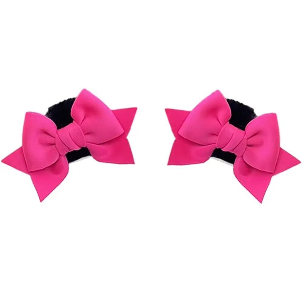 2 шт. бабочка узел мотоциклетная шапка украшение бант мото шлем уши езда на лыжах