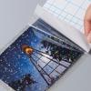 50 листов Водонепроницаемая пленка для холодного ламинирования Голографическая Звездная точка Самоклеящаяся бумажная пленка DIY Упаковка Карта Фото Пленка для ламинирования А6