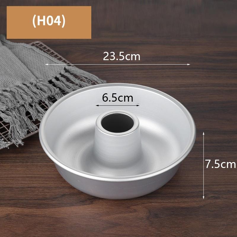 1 шт. алюминиевая кольцевая форма для выпечки маленьких/лагерных/гигантских пончиков с антипригарным покрытием Savarin Mold Pan