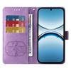 For Oppo Find X8 5G Leather Case Butterfly Floral Imprint Wallet Stand Cover