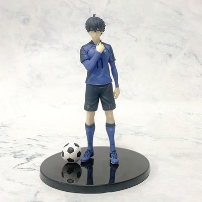 Аниме Blue Lock Chigiri Hyoma Фигурка Модель Игрушка Подарочная Коллекция Фигурка ПВХ Стоящая Футбольная Кукла