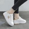 Casual Shoes Women Sneakers Fashion Breathable PU Leather Platform Women Shoes Footwears Rhinestone
