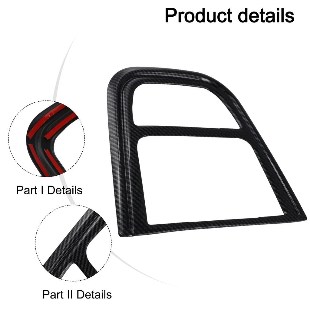Car CD Panel Trim Center Console Cover Carbon Fiber Sticker Decal For Buick For Encore 2013-2015 Accessoire Interior Decoration