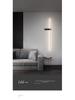 LED Wall Lamp: Minimalist Linear Light for Bedroom, Bedside, or Living Room