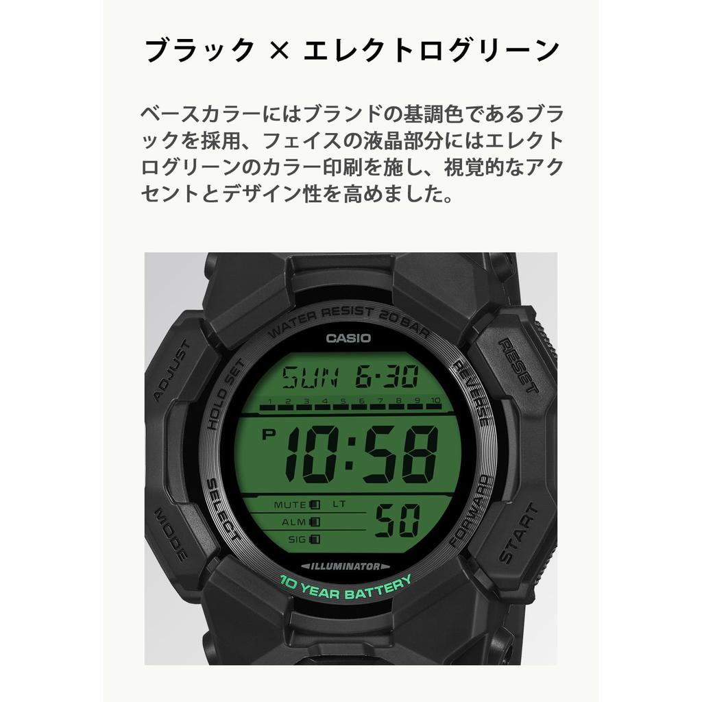 Casio Мужские часы G-Shock GD-010BEG-1JF Черные Экологичный Материал Оригинальные Японские Дата