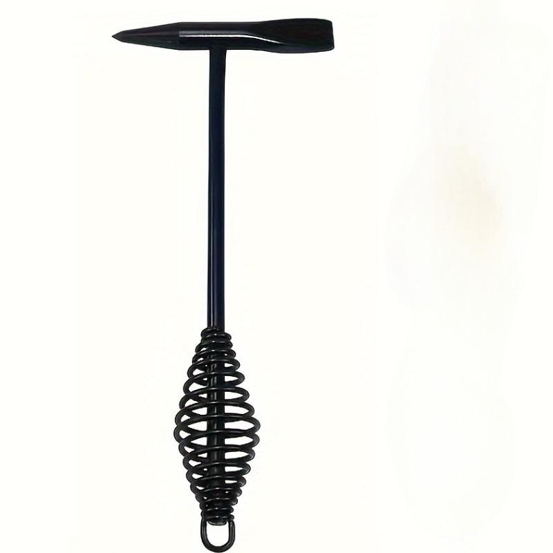 1/2Pcs High Carbon Steel Welding Chipping Hammer Scratch Wire Brush Spring Handle Rust Remover Welder Safety Hand Tool