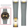 Высококачественный ремешок для часов 20 мм 21 мм 22 мм Для серий Tudor Biwan Black Bay M79230R M79363N Металлический изогнутый конец Порт Резиновый ремешок для часов