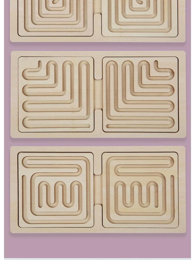 Children's Wooden Brain Development & Motor Skills Educational Toy Set