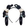 Props Kids Hanfu Flower Headband Chinese Style Hair Princess Hair Band Synthetic Braided Headbands