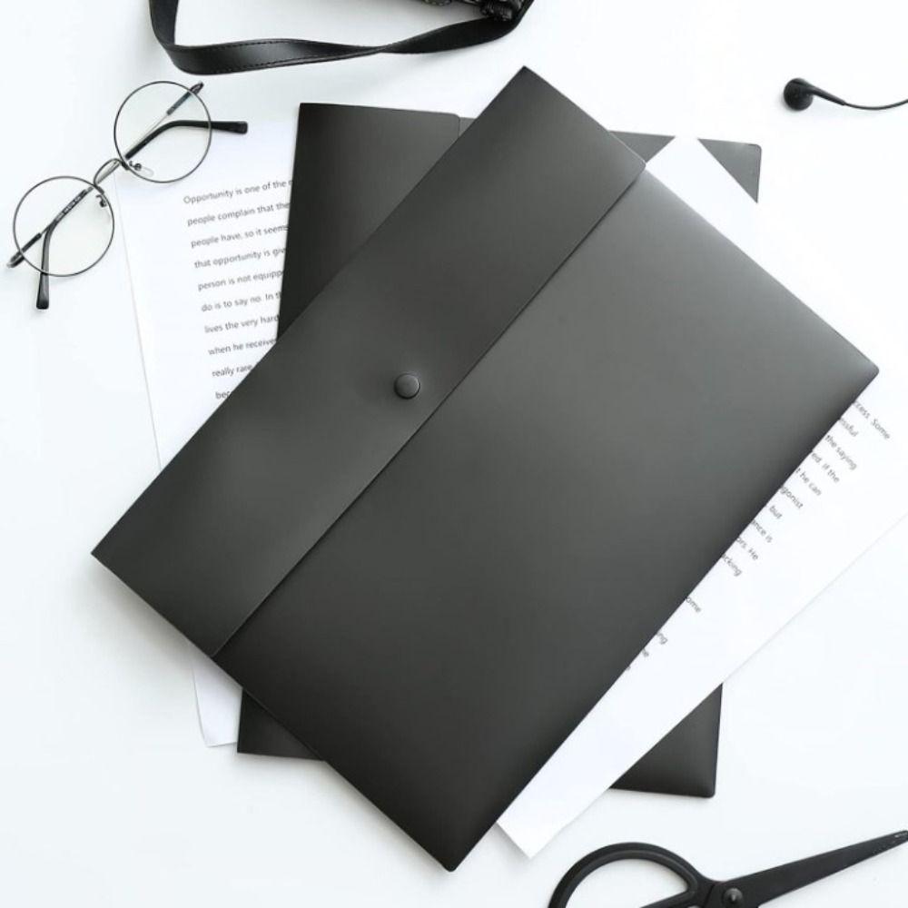 Document Organiser File Folders Pouch With Snap Button Closure File Organizer Student