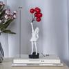 Banksy Girl with Balloon Sculpture - Resin Living Room Ornament