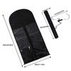 60cm Hair Extension Storage Bag Visible Fabric Wig Organizer Convenient Non Woven Wig Bag  Ponytail