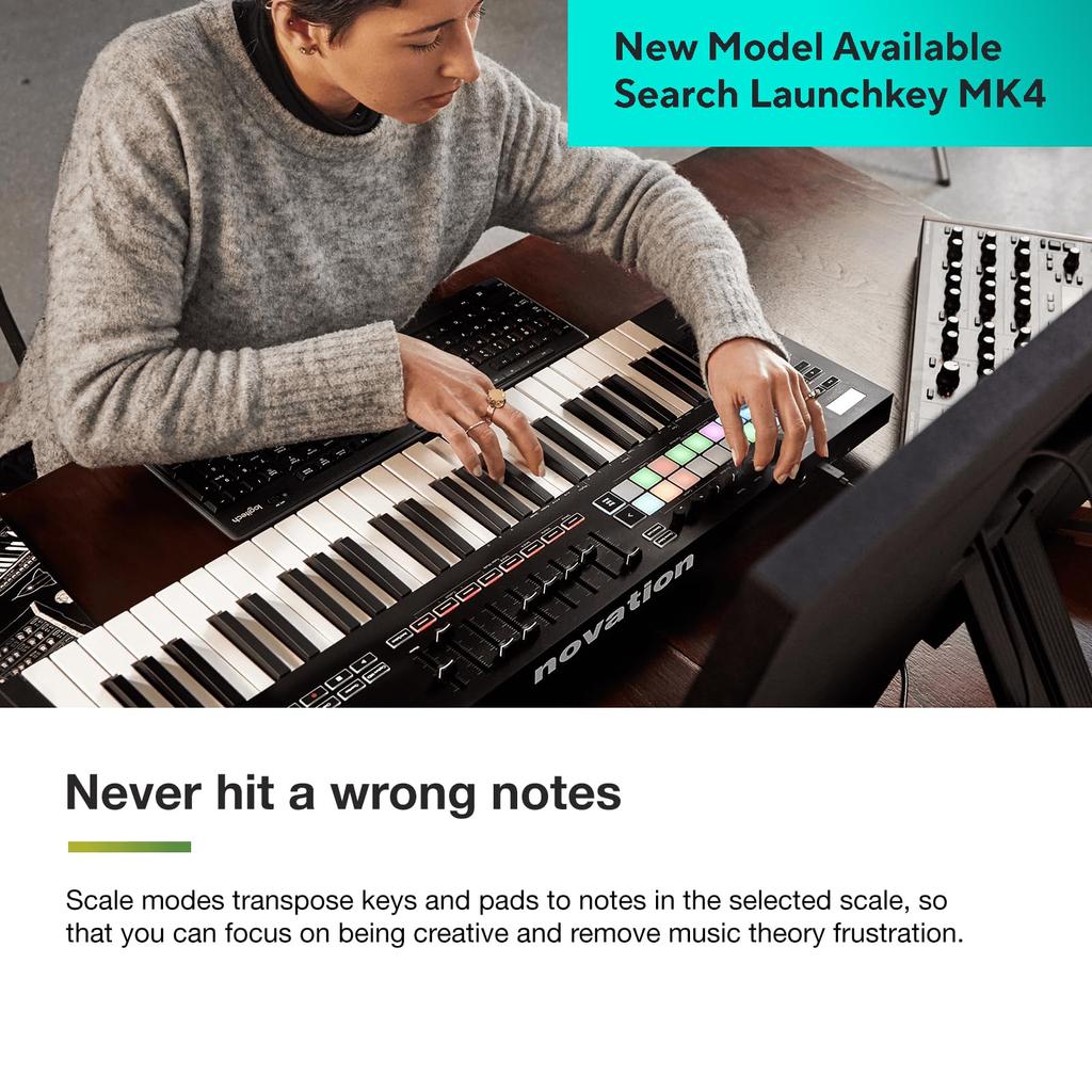 Novation novation Launchkey49 MK3 MIDI клавиатура контроллер /