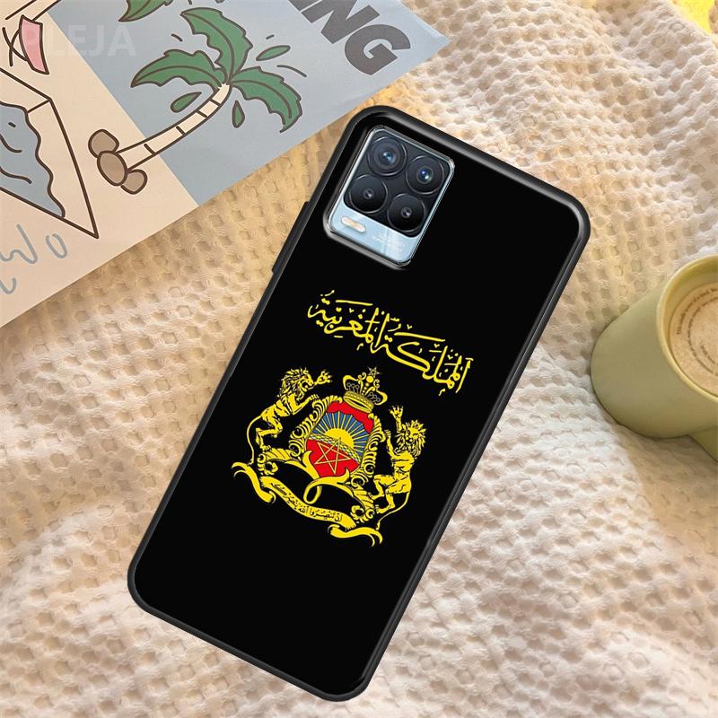Morocco Flag Passport For OnePlus 10 9 Pro 9R Nord2 Case For Realme 8 9 Pro Plus 8i 9i GT Neo 2 3 Master Cover