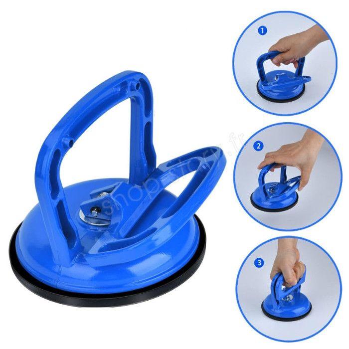 Ventouse de Débosselage XL - GENIUS IDEAS - 115mm - Adhérence Optimale - Plastique ABS - Capacité 15kg