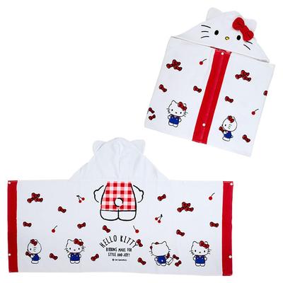 Полотенце с капюшоном Hello Kitty 75 x 120 x 1 Персонаж SANRIO 052451, Китти-чан, см,