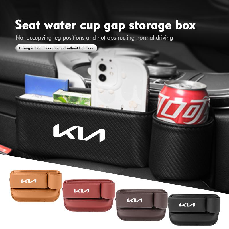 Car Seat Slit Gap Filler Console Crevice Storage Box Accessories For KIA Ceed Sportage Rio K5 K2 Optima Cerato Venga Sedona