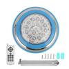 LED Simming Pool Light Underwater Light AC12V RGB HighPower 18Key Remote Control Submersible Light(54W 5400LM )