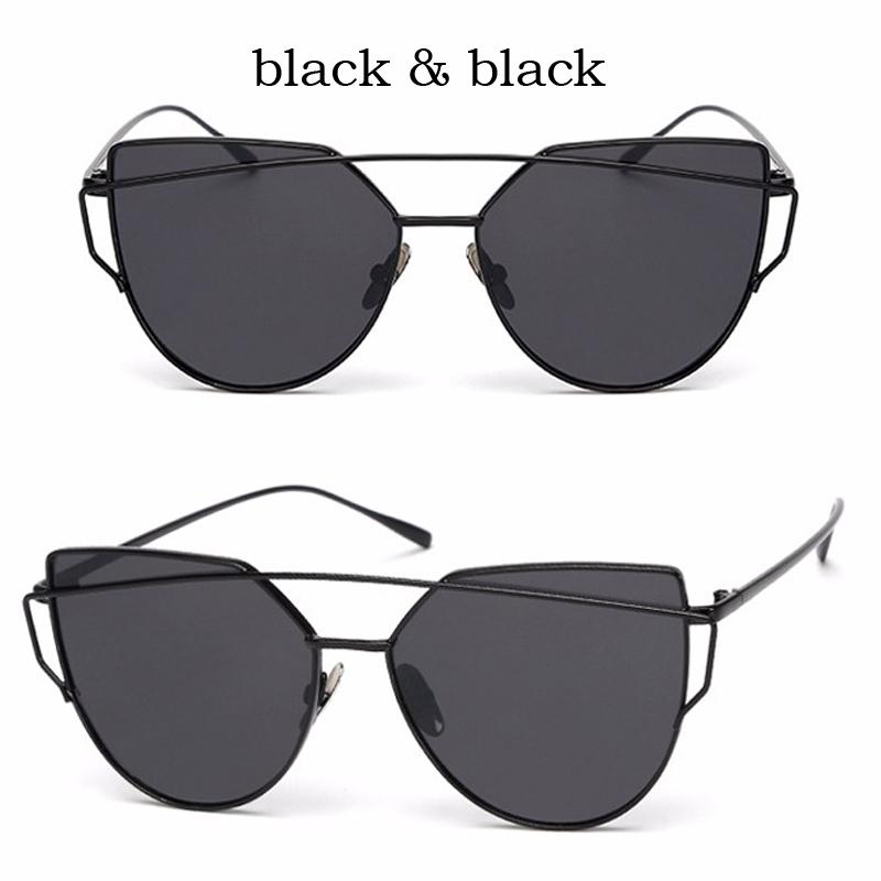 Розовые винтажные зеркальные женские солнцезащитные очки «кошачий глаз», брендовые дизайнерские женские солнцезащитные очки с двойными лучами в стиле ретро Feminino