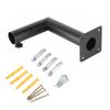 Satellite Dish Mount Weather Resistant High Strength Wall Roof Mounting Kit for Starlink Signal