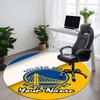Custom Name Warriors Printed Round Rug Carpet Chair Rug Area Rug Entryway Doormats,for Office Chair Living Room Bedroom Kitchen Room.