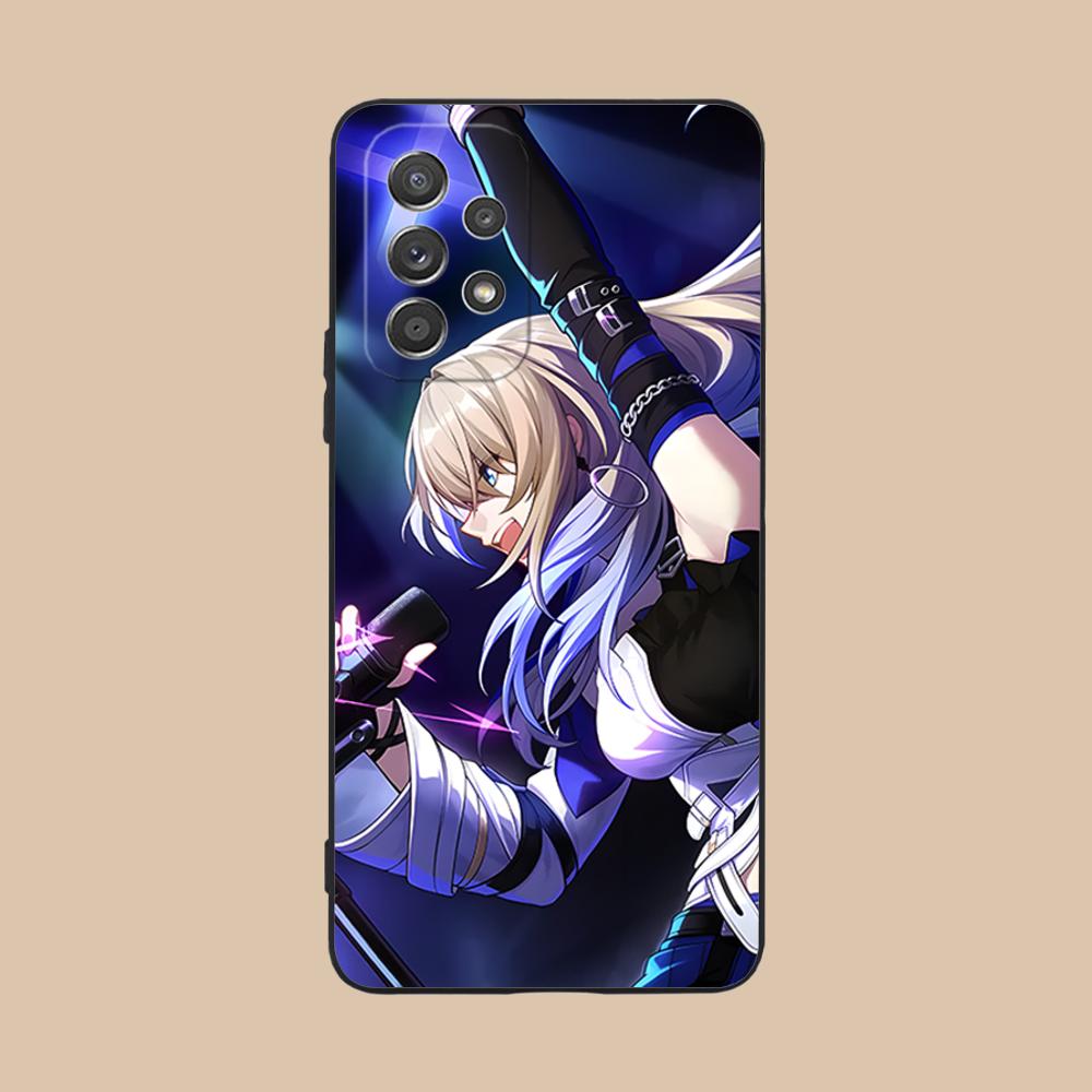 HSR Serval Матовый ТПУ Чехол для Мобильного Телефона для Samsung Galaxy A56 55 54 53 52 51 36 35 34 23 16 15 5G Цветной Чехол