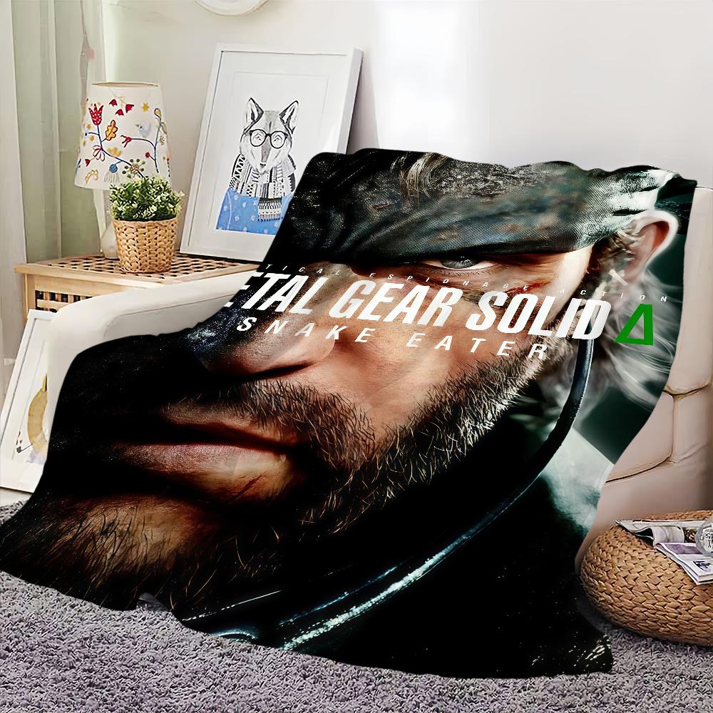 M-Металл G-Снаряжение S-Твердый Delta Snake Eater Фланелевый теплый комфорт мягкий плюшевый плед Для пикника Кровати Диваны Дома И Спальни