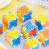 Шестигранный 3D куб-лабиринт, прозрачный куб-головоломка с шариком для тренировки концентрации, портативная мини-логическая игра и антистресс-игрушка