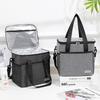 Thermal Cooler Ice Bags Work Lunch Box Bag Food Carrier Portable Travel Picnic Insulated Handbags for Women Men Shoulder Bag