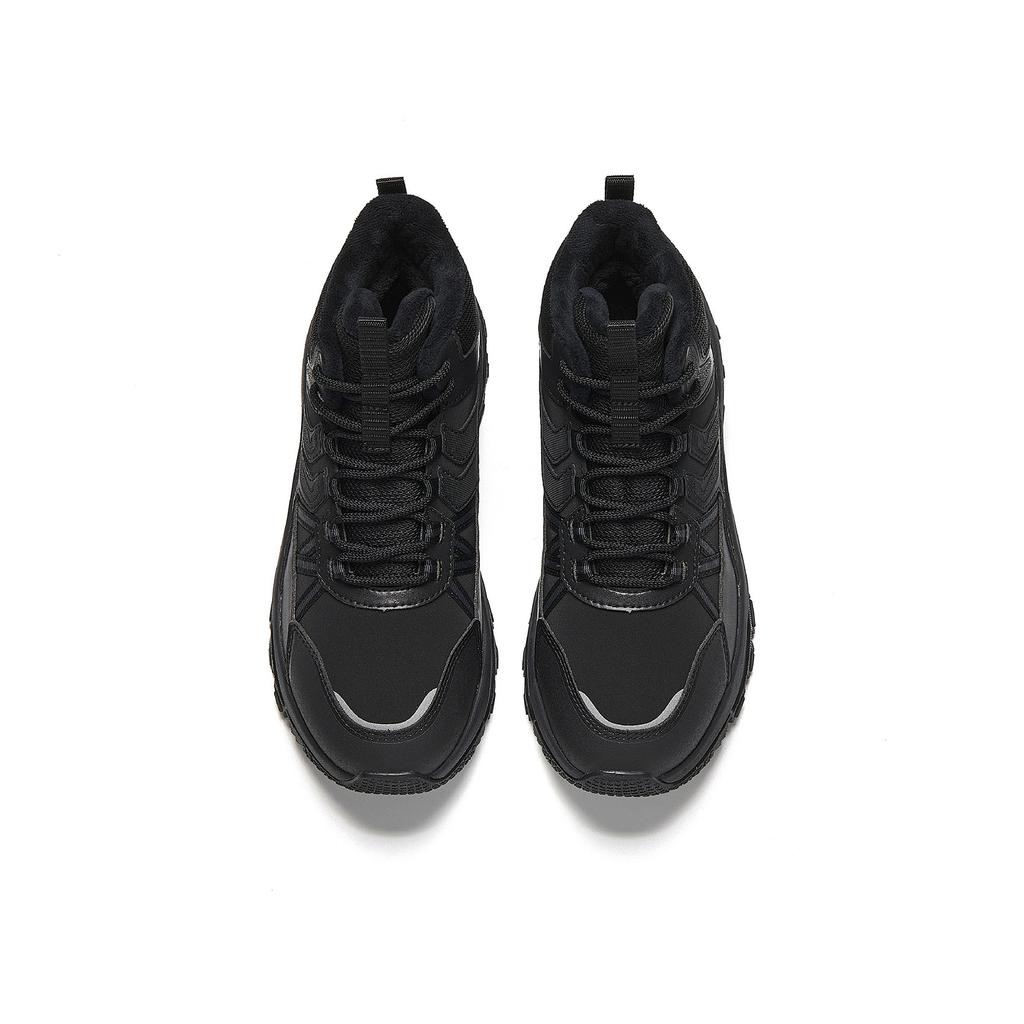 Anta Исследуйте SE Высокие Нескользящие Износостойкие Теплые Спортивные Хлопковые Туфли Женские Кроссовки Базовый-Черный 922548925-3