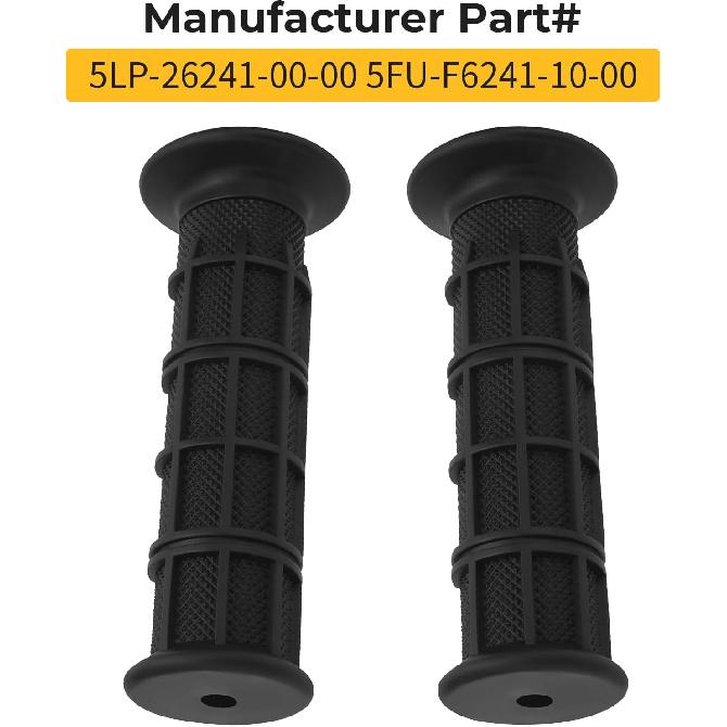 M MATI Handlebar Grips For Yamaha Raptor Grizzly Kodiak Bruin Big Bear 80 125 200 250 350 400 450 550 660 700 YFM250 YFM350 YFM400 YFM700 YFZ450
