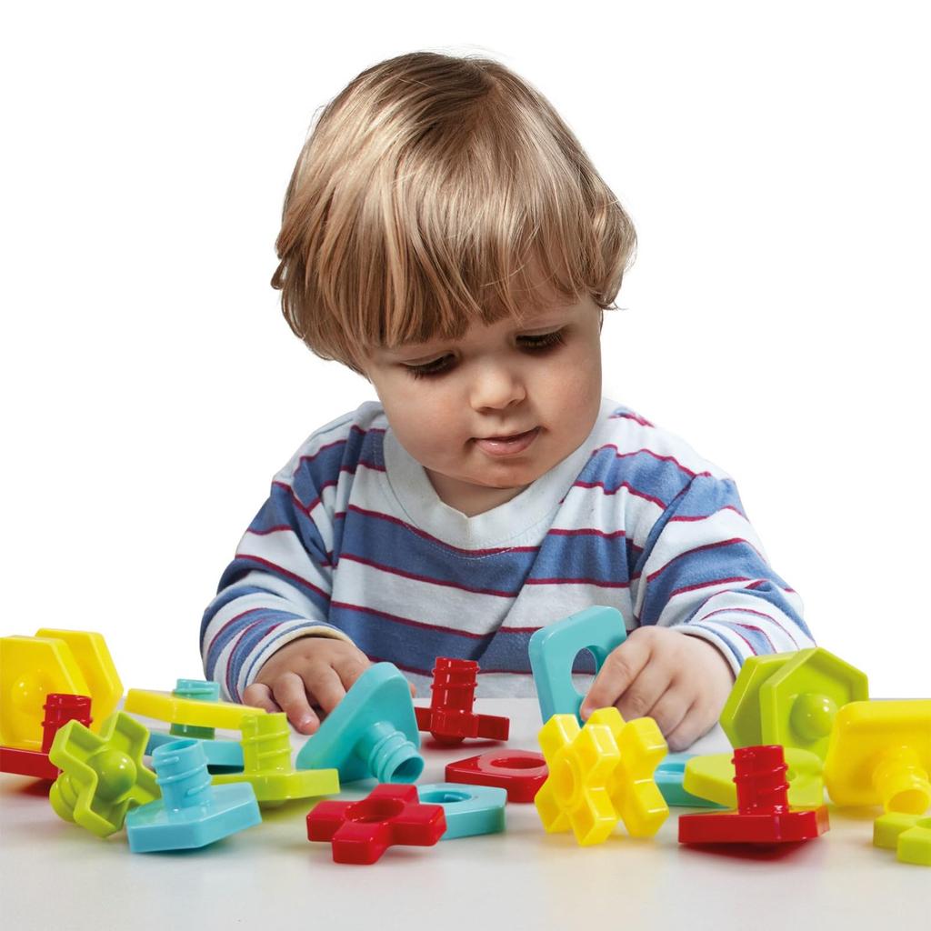 Early Learning Centre Nut and Bolt Screw Educational Authentic Toy, Screwdriver, Play, Toy, 200568,