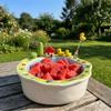 Ceramic Salad Plate Cartoon Fruit Storage Tray Cute Snack Plate  Kitchen
