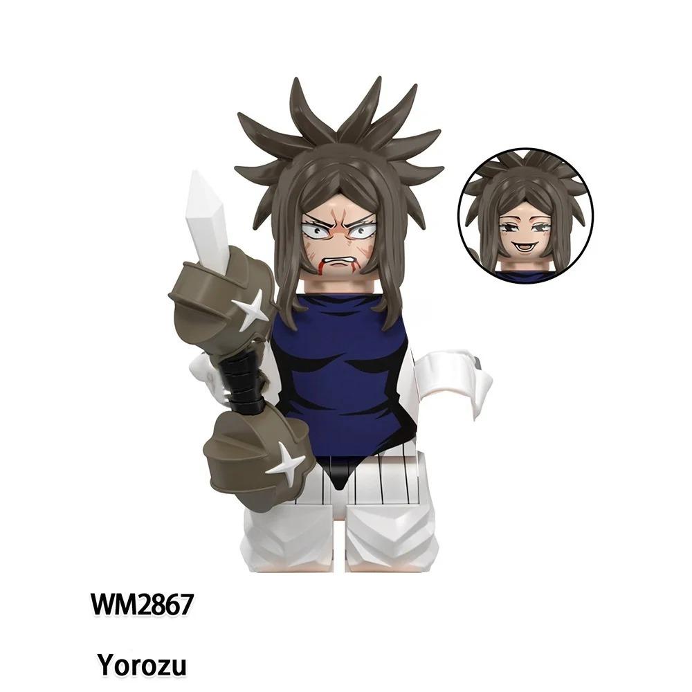 Аниме Мультфильм Магическая битва Годжо Сатору Итадори Юдзи Фусигуро Мэгуми Оккоцу Юта Конструктор Мини Экшн-фигурки Детская игрушка