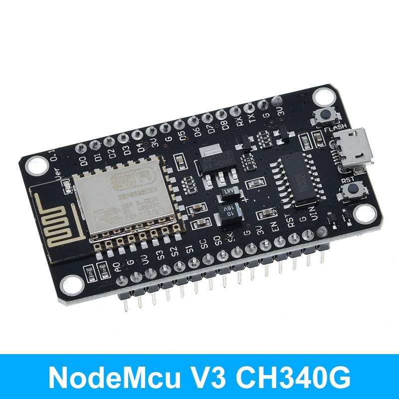 TZT Беспроводной модуль NodeMcu V3 CH340 Lua WIFI Плата разработки Интернета вещей ESP8266 С PCB-антенной и USB-портом