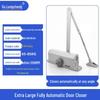 Hydraulic Silent Fireproof Automatic Door Closer with Non-Positioning Push-Pull Mechanism