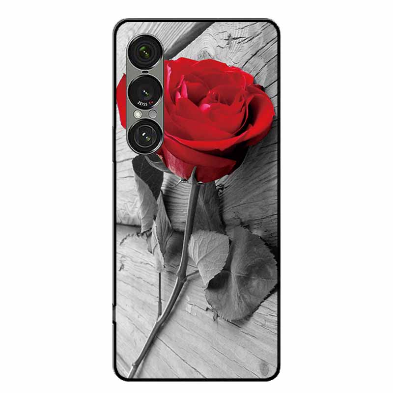 Для Sony Xperia 1 VII / 1 VI / 1 V Чехлы Модный Защитный Силиконовый Задний Чехол Для Xperia 1 VII Задняя Крышка Телефона Capa Xperia 1V Funda