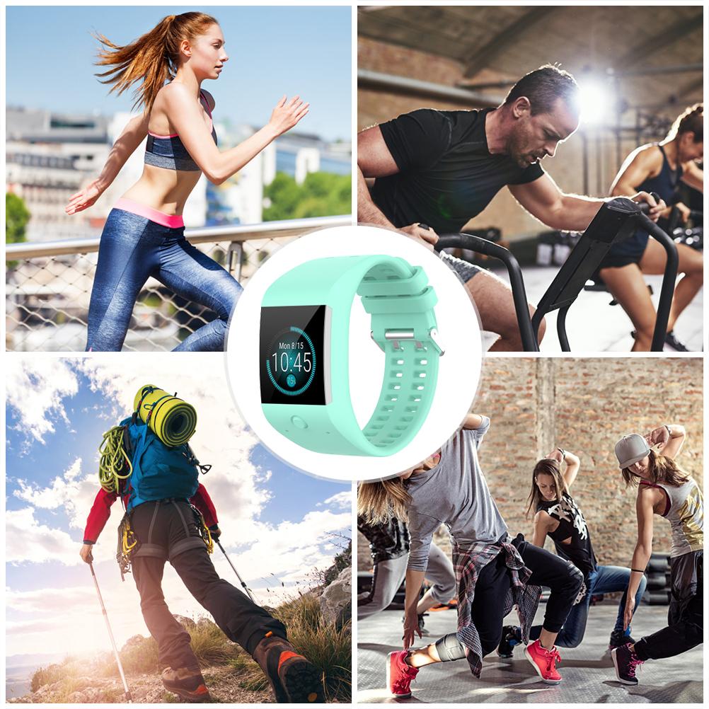Silicone Watch Bands Replacement Bands Soft Comfortable Quick Release Straps Compatible for POLAR M600