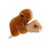 Kapibala Pony Ring Bracelet Capybara Doll Plush Toy Creative Bicycle Doll Entertainment Funny Grab Machine