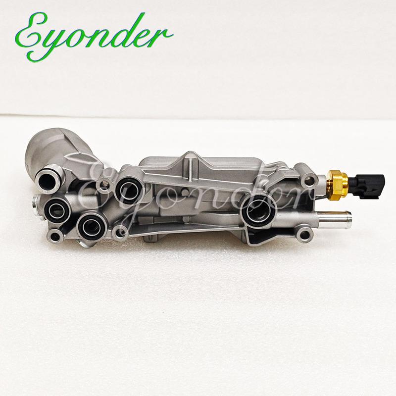 Корпус масляного фильтра двигателя для CHRYSLER PACIFICA DODGE DURANGO JEEP GRAND CHEROKEE IV 68365931AA 68365931AB 68365931AC 68365931AD