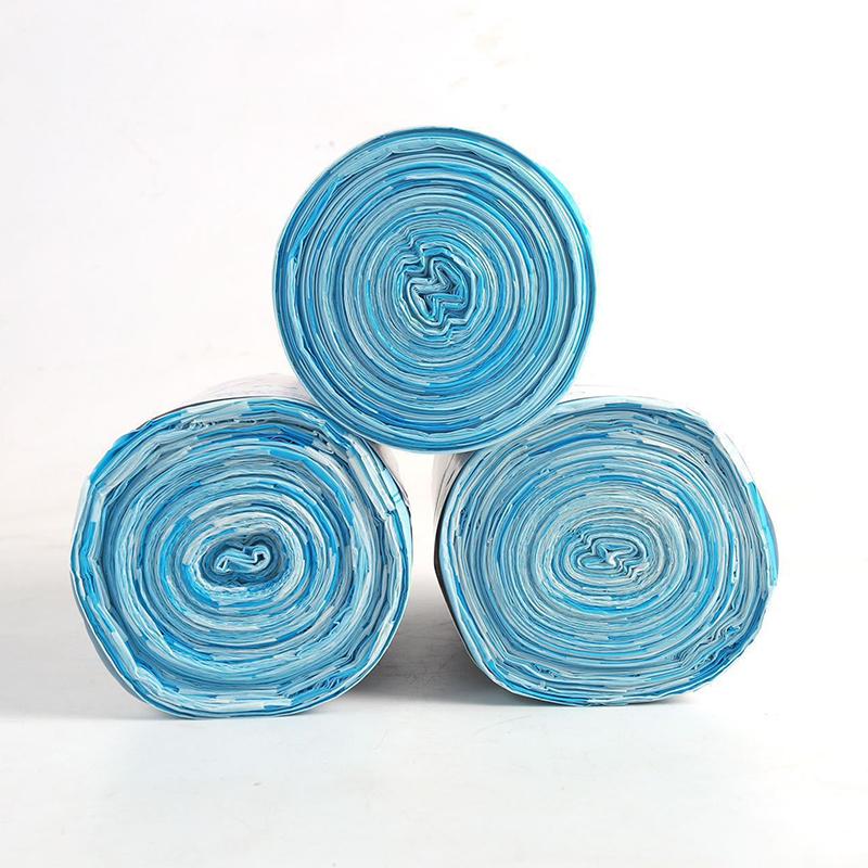 50 Or 100Pcs/Roll Trash Bags Drawstring Bag Small Garbage Bags Cartoon Rabbit Pattern Household Kitchen Bathroom Trash Bags