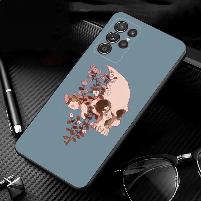 Skeleton Phone Case For Samsung S24 S23 S22 S21 S20 Ultra S20 S22 S21 S10E S20 FE S24 Plus