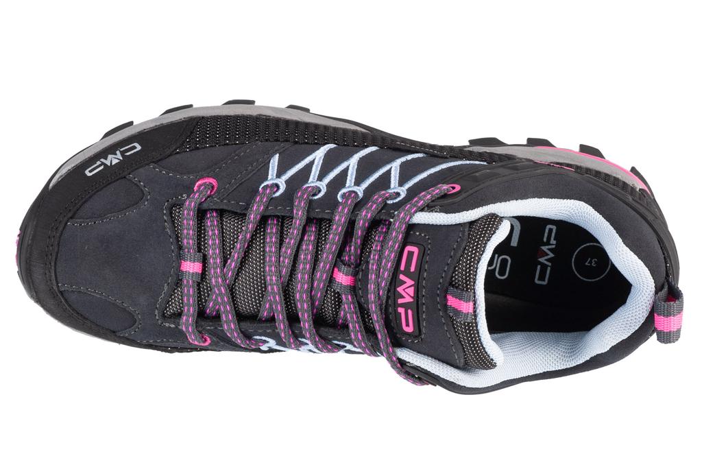 CMP Rigel Low, Womens Black Trekking Shoes