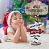 Christmas Wood Decor Cute Decor Christmas Cartoon Charactor Standing Block Set Tabletop Centerpiece Sign Holiday Tiered Tray Decor