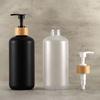 Бутылка геля для душа 500 мл ПЭТ Золото Серебро Розовое золото Черный Прозрачный Двухкомпонентная бутылка для геля для душа Бытовые принадлежности для ванной комнаты