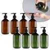 4Pcs 300/500Ml Shampoo and Conditioner Bottles Reusable Hand Pump Dispenser Bottle Bathroom Shower Gel Shampoo Soap Bottle
