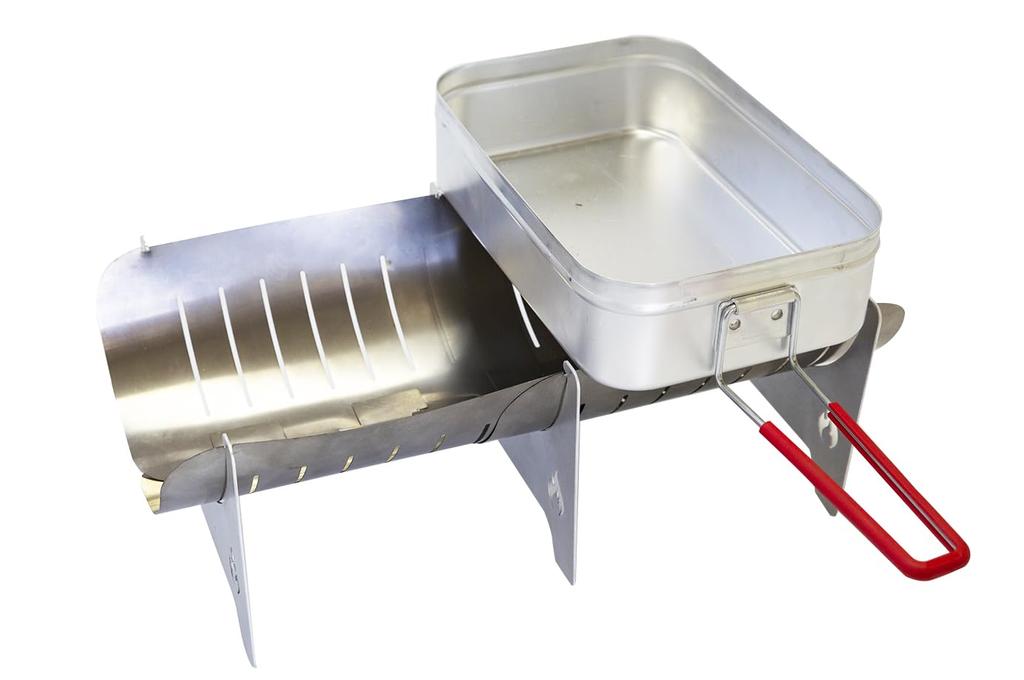 Titanium Fire Pit That Fits In the Large Mess Takibistin Large EXT Tin,