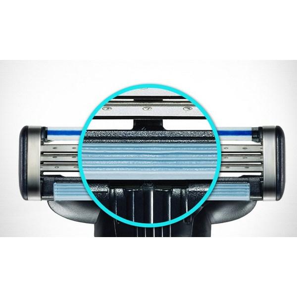 Лезвия для бритвы Gillette Mach3 Turbo, 8 упаковок, 2 шт., корейское лезвие для бритвы