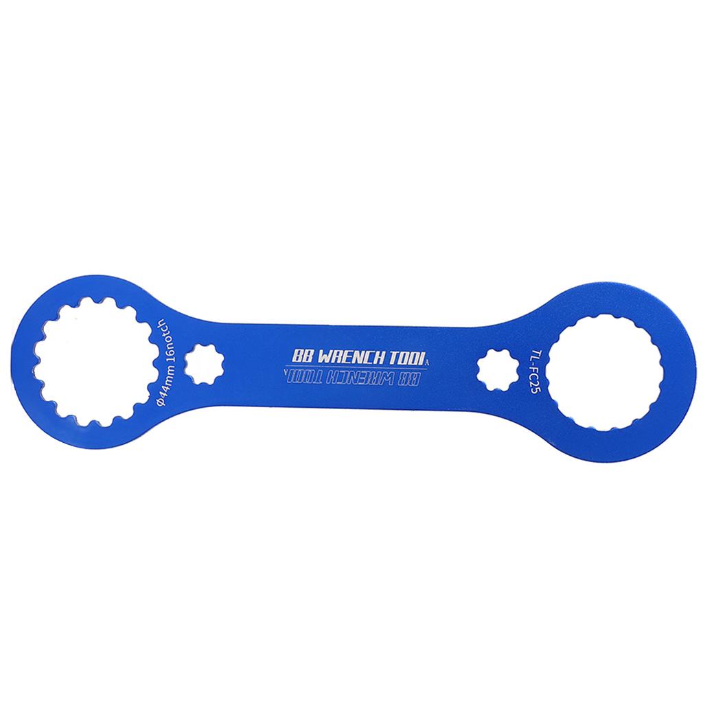 Bicycle Bottom Bracket Wrench Tool Aluminum Alloy Bike Integrated Hollow BB Wrench for Mountain